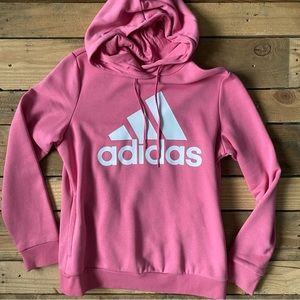 Like New adidas Pink Pullover Hoodie Size Large
